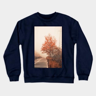 Autumn Road Crewneck Sweatshirt